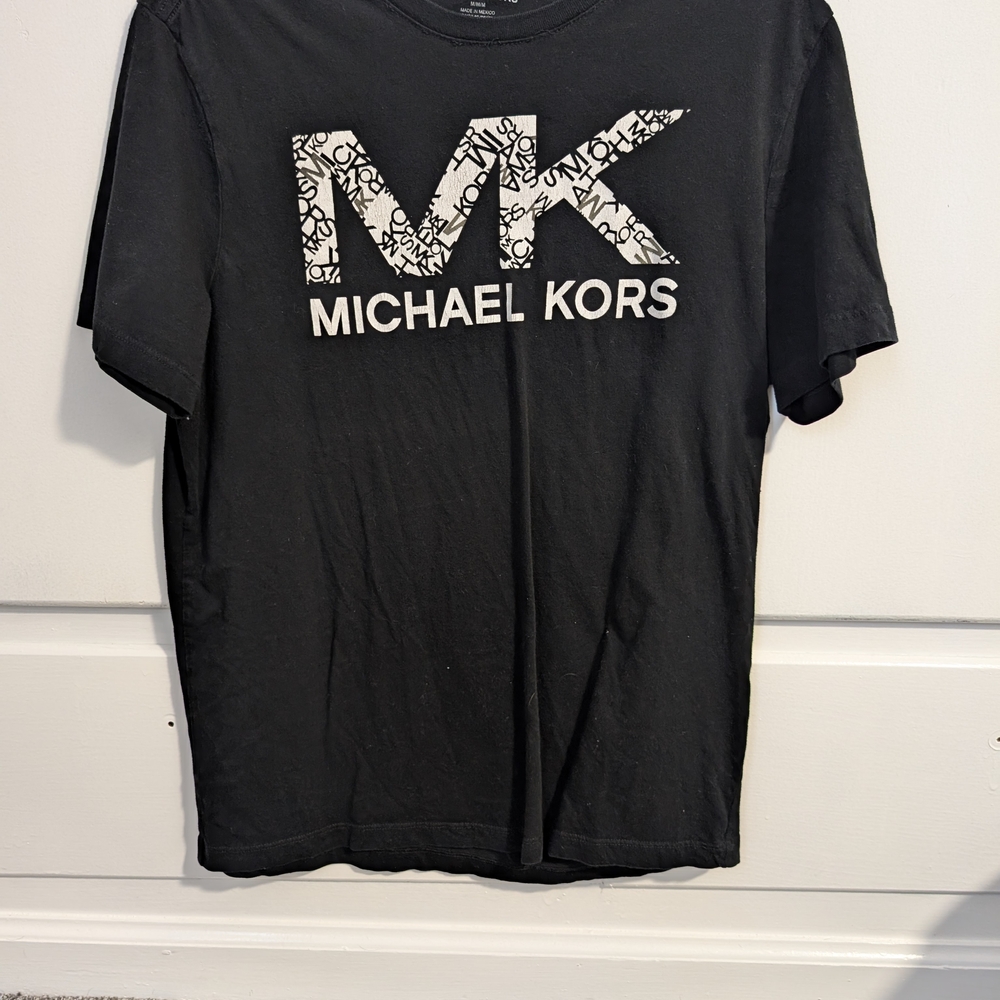 Michael Kors Black Graphic Tee